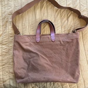 NWOT Madewell Canvas Carryall Tote